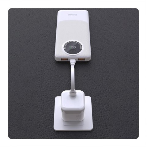 Powerbank Dudao K12Pro 22,5W PD 20000mAh USB-A, USB-C - biały Powerbank Dudao K12Pro 22,5W PD 20000mAh USB-A, USB-C - biały