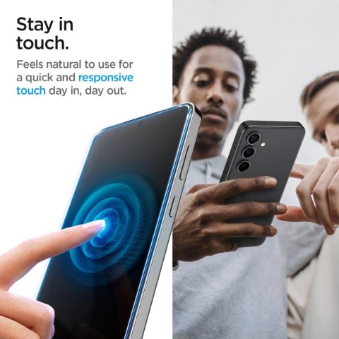 Szkło hartowane Spigen Glas.tR EZ Fit Privacy na Samsung Galaxy S24+ - 2 szt. Szkło hartowane Spigen Glas.tR EZ Fit Privacy na Samsung Galaxy S24+ - 2 szt.