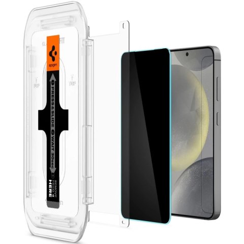 Szkło hartowane Spigen Glas.tR EZ Fit Privacy na Samsung Galaxy S24+ - 2 szt. Szkło hartowane Spigen Glas.tR EZ Fit Privacy na Samsung Galaxy S24+ - 2 szt.