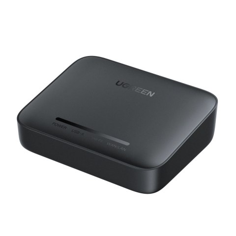 Ugreen zewnętrzna karta sieciowa adapter do drukarki czarny (CM428) Ugreen zewnętrzna karta sieciowa adapter do drukarki czarny (CM428)