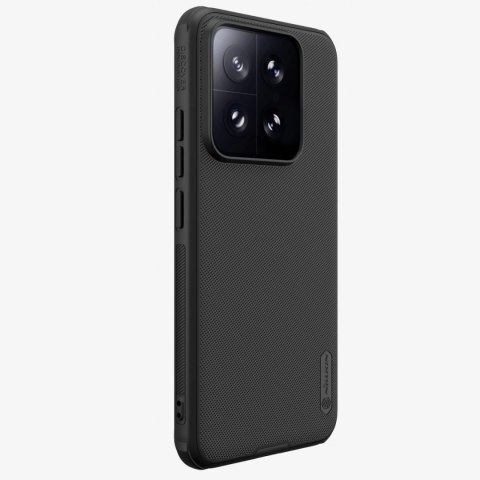 Wzmocnione etui Nillkin Super Frosted Shield Pro do Xiaomi 14 - czarny Wzmocnione etui Nillkin Super Frosted Shield Pro do Xiaomi 14 - czarny