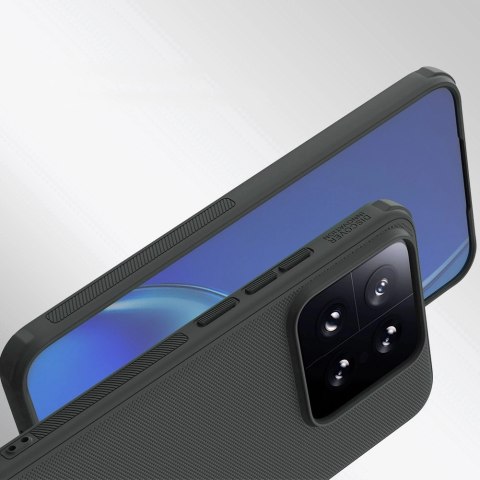 Wzmocnione etui Nillkin Super Frosted Shield Pro do Xiaomi 14 - czarny Wzmocnione etui Nillkin Super Frosted Shield Pro do Xiaomi 14 - czarny
