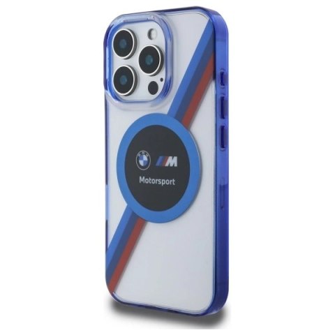 BMW BMHMP16X23HTPUT iPhone 16 Pro Max 6.9" przezroczysty/transparent hardcase Motosport IML Circle MagSafe BMW BMHMP16X23HTPUT iPhone 16 Pro Max 6.9" przezroczysty/transparent hardcase Motosport IML Circle MagSafe