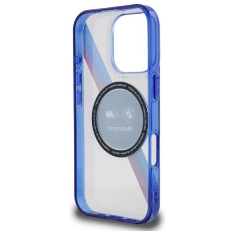 BMW BMHMP16X23HTPUT iPhone 16 Pro Max 6.9" przezroczysty/transparent hardcase Motosport IML Circle MagSafe BMW BMHMP16X23HTPUT iPhone 16 Pro Max 6.9" przezroczysty/transparent hardcase Motosport IML Circle MagSafe