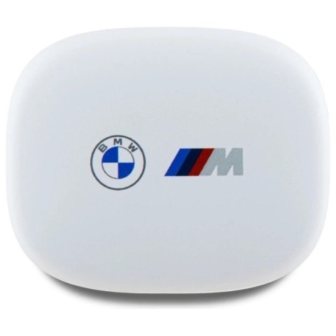 BMW słuchawki Bluetooth BMBEMIATP20LOH TWS + stacja dokująca biały/white Printed Logos BMW słuchawki Bluetooth BMBEMIATP20LOH TWS + stacja dokująca biały/white Printed Logos