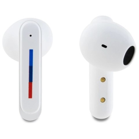 BMW słuchawki Bluetooth BMBEMIATP20LOH TWS + stacja dokująca biały/white Printed Logos BMW słuchawki Bluetooth BMBEMIATP20LOH TWS + stacja dokująca biały/white Printed Logos