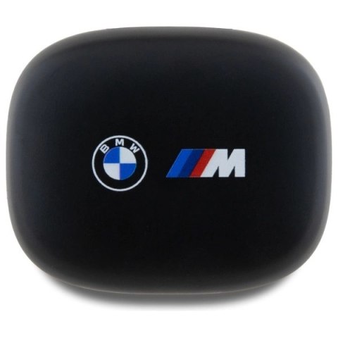 BMW słuchawki Bluetooth BMBEMIATP20LOK TWS + stacja dokująca czarny/black Printed Logos
