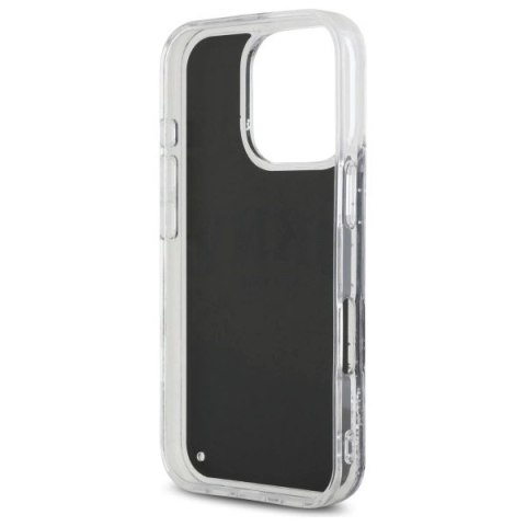 DKNY DKHCP16XLBNAEK iPhone 16 Pro Max 6.9" czarny/black hardcase Liquid Glitter Arch Logo DKNY DKHCP16XLBNAEK iPhone 16 Pro Max 6.9" czarny/black hardcase Liquid Glitter Arch Logo