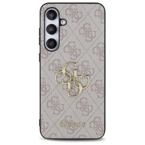 Guess GUHCS24FE4GMGPI S24 FE S721 różowy/pink hardcase 4G Big Metal Logo Guess GUHCS24FE4GMGPI S24 FE S721 różowy/pink hardcase 4G Big Metal Logo