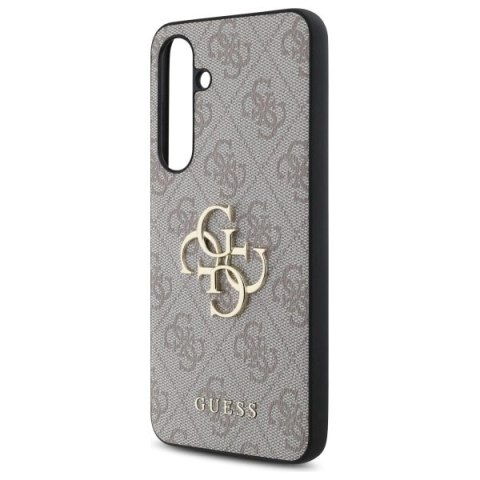 Guess GUHCS24FE4GMGPI S24 FE S721 różowy/pink hardcase 4G Big Metal Logo Guess GUHCS24FE4GMGPI S24 FE S721 różowy/pink hardcase 4G Big Metal Logo
