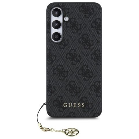 Guess GUHCS24FEGF4GGR S24 FE S721 szary/grey hardcase 4G Charms Collection Guess GUHCS24FEGF4GGR S24 FE S721 szary/grey hardcase 4G Charms Collection