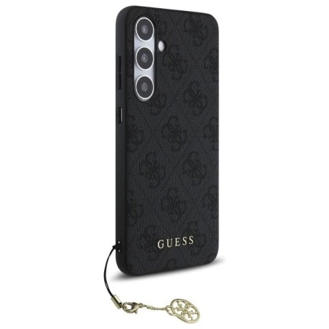Guess GUHCS24FEGF4GGR S24 FE S721 szary/grey hardcase 4G Charms Collection Guess GUHCS24FEGF4GGR S24 FE S721 szary/grey hardcase 4G Charms Collection
