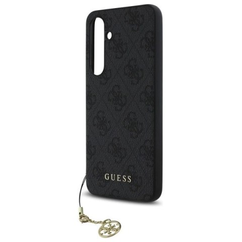 Guess GUHCS24FEGF4GGR S24 FE S721 szary/grey hardcase 4G Charms Collection Guess GUHCS24FEGF4GGR S24 FE S721 szary/grey hardcase 4G Charms Collection