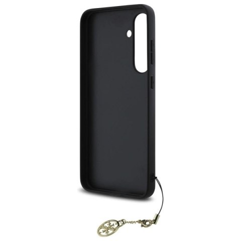 Guess GUHCS24FEGF4GGR S24 FE S721 szary/grey hardcase 4G Charms Collection Guess GUHCS24FEGF4GGR S24 FE S721 szary/grey hardcase 4G Charms Collection