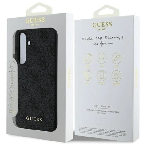 Guess GUHCS24FEGF4GGR S24 FE S721 szary/grey hardcase 4G Charms Collection Guess GUHCS24FEGF4GGR S24 FE S721 szary/grey hardcase 4G Charms Collection