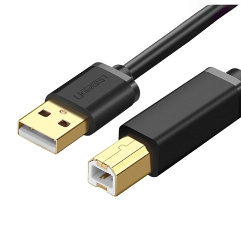 Kabel Ugreen US210 10372 do drukarki USB-A 3.0 / USB-B 5Gbps 2m - czarny Kabel Ugreen US210 10372 do drukarki USB-A 3.0 / USB-B 5Gbps 2m - czarny