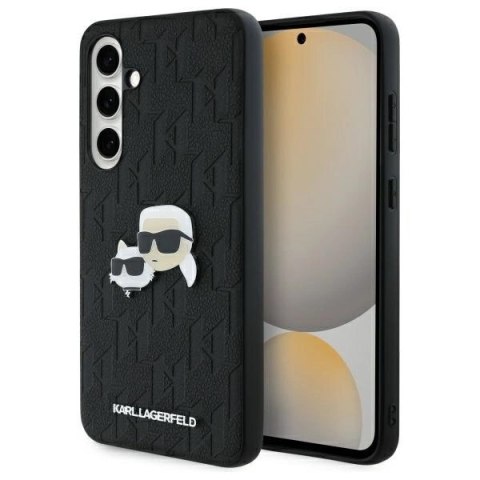 Karl Lagerfeld KLHCS24FEPGKLKCPK Sam S24 FE S721 czarny/black hardcase Monogram Karl&Chaoupette Head Pin Karl Lagerfeld KLHCS24FEPGKLKCPK Sam S24 FE S721 czarny/black hardcase Monogram Karl&Chaoupette Head Pin