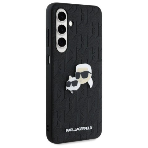 Karl Lagerfeld KLHCS24FEPGKLKCPK Sam S24 FE S721 czarny/black hardcase Monogram Karl&Chaoupette Head Pin Karl Lagerfeld KLHCS24FEPGKLKCPK Sam S24 FE S721 czarny/black hardcase Monogram Karl&Chaoupette Head Pin
