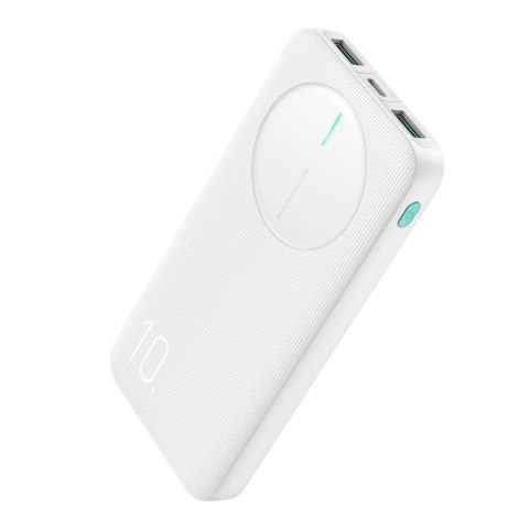 Powerbank Joyroom JR-PBF12 10000mAh 2.4A 2x USB-A 1x USB-C - biały Powerbank Joyroom JR-PBF12 10000mAh 2.4A 2x USB-A 1x USB-C - biały