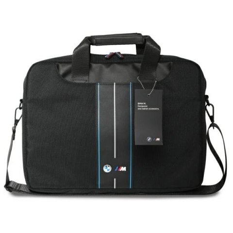 Torba BMW BMCB15COMPVSKL 16" czarny/black Nylon Blue Stripe Torba BMW BMCB15COMPVSKL 16" czarny/black Nylon Blue Stripe