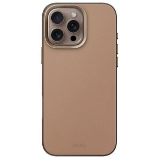 UNIQ etui Lyden DS iPhone 16 Pro 6.3" Magclick Charging brązowo-szary/flint grey
