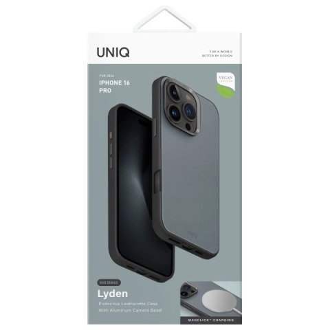 UNIQ etui Lyden DS iPhone 16 Pro 6.3" Magclick Charging niebiesko-czarny/washed blue-black UNIQ etui Lyden DS iPhone 16 Pro 6.3" Magclick Charging niebiesko-czarny/washed blue-black