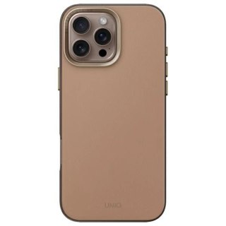 UNIQ etui Lyden DS iPhone 16 Pro Max 6.9" Magclick Charging brązowo-szary/flint grey