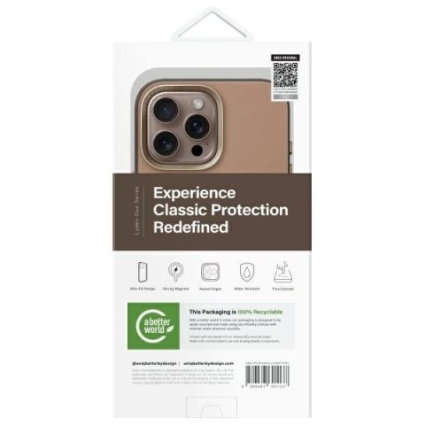 UNIQ etui Lyden DS iPhone 16 Pro Max 6.9" Magclick Charging brązowo-szary/flint grey UNIQ etui Lyden DS iPhone 16 Pro Max 6.9" Magclick Charging brązowo-szary/flint grey