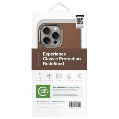 UNIQ etui Lyden DS iPhone 16 Pro Max 6.9" Magclick Charging karmelowy/carmel-ivory UNIQ etui Lyden DS iPhone 16 Pro Max 6.9" Magclick Charging karmelowy/carmel-ivory