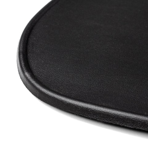 Ergonomiczna podkładka pod mysz i nadgarstek żelowa Eco skóra duża antypoślizgowa - czarna Ergonomiczna podkładka pod mysz i nadgarstek żelowa Eco skóra duża antypoślizgowa - czarna