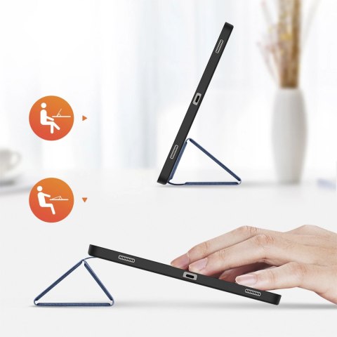 Etui Dux Ducis Domo na Samsung Galaxy Tab S10 Plus/S9 Plus/S9 FE Plus - niebieskie Etui Dux Ducis Domo na Samsung Galaxy Tab S10 Plus/S9 Plus/S9 FE Plus - niebieskie