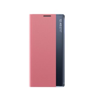 New Sleep Case etui do Samsung Galaxy A16 / A16 5G pokrowiec z klapką i podstawką - różowe