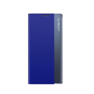New Sleep Case etui do Samsung Galaxy S24 FE pokrowiec z klapką i podstawką - niebieskie