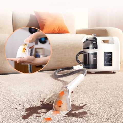 Odkurzacz piorący UWANT B200 12000Pa 1900W z funkcją czyszczenia parowego Deep Cleaning - biały Odkurzacz piorący UWANT B200 12000Pa 1900W z funkcją czyszczenia parowego Deep Cleaning - biały