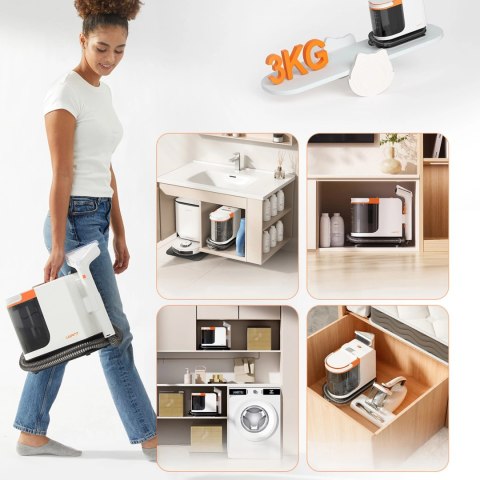 Odkurzacz piorący UWANT B200-SE 12000Pa 450W - biały Odkurzacz piorący UWANT B200-SE 12000Pa 450W - biały