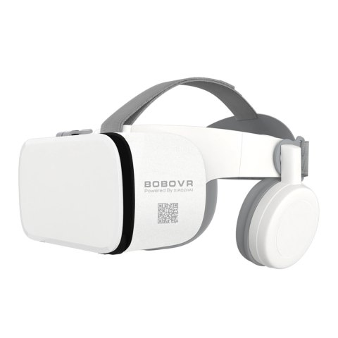 Okulary VR 3D do telefonu BoboVR Z6 ze słuchawkami - białe Okulary VR 3D do telefonu BoboVR Z6 ze słuchawkami - białe