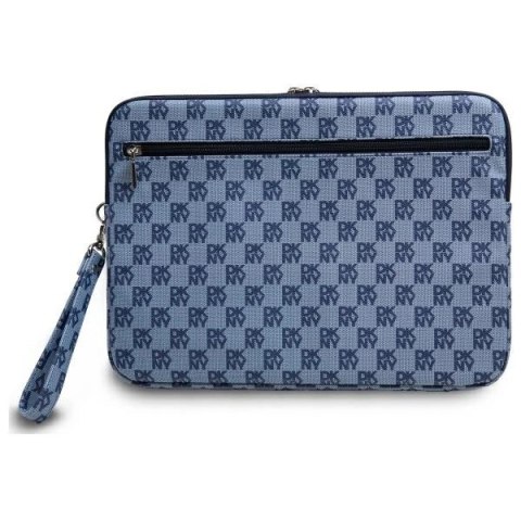Pokrowiec na laptopa DKNY Sleeve Checkered Pattern Printed Stripes 14" - niebieski Pokrowiec na laptopa DKNY Sleeve Checkered Pattern Printed Stripes 14" - niebieski