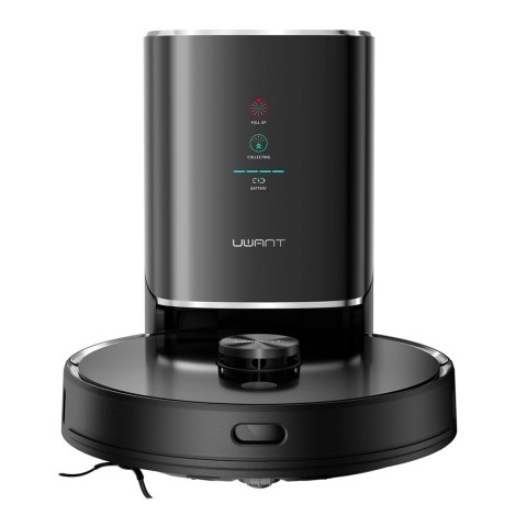 Robot sprzątający odkurzacz UWANT U100 z funkcją mopa + stacja ładująca / czyszcząca - czarny Robot sprzątający odkurzacz UWANT U100 z funkcją mopa + stacja ładująca / czyszcząca - czarny