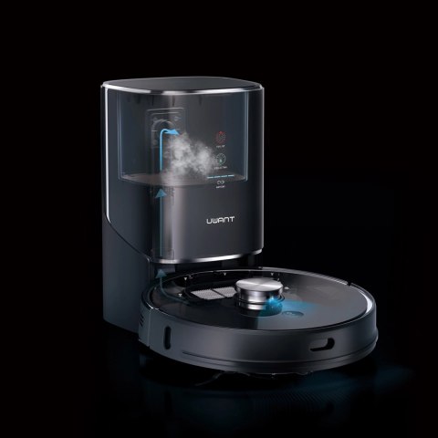 Robot sprzątający odkurzacz UWANT U100 z funkcją mopa + stacja ładująca / czyszcząca - czarny Robot sprzątający odkurzacz UWANT U100 z funkcją mopa + stacja ładująca / czyszcząca - czarny