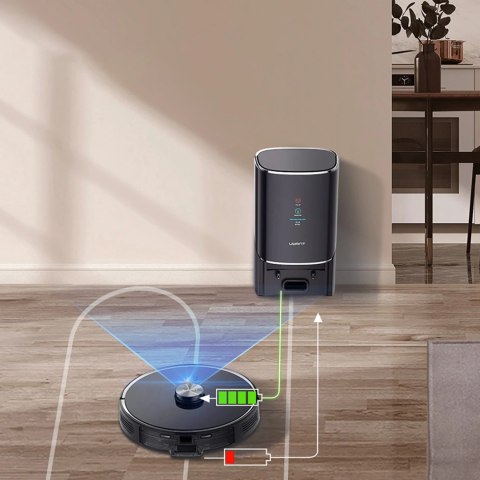 Robot sprzątający odkurzacz UWANT U100 z funkcją mopa + stacja ładująca / czyszcząca - czarny Robot sprzątający odkurzacz UWANT U100 z funkcją mopa + stacja ładująca / czyszcząca - czarny
