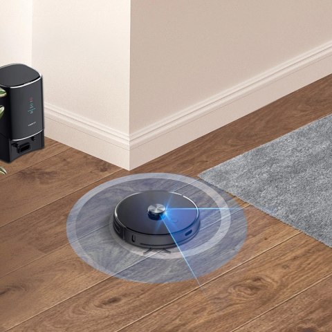 Robot sprzątający odkurzacz UWANT U100 z funkcją mopa + stacja ładująca / czyszcząca - czarny Robot sprzątający odkurzacz UWANT U100 z funkcją mopa + stacja ładująca / czyszcząca - czarny