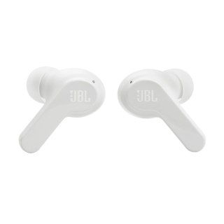 Słuchawki JBL Wave Beam bezprzewodowe dokanałowe Bluetooth 5.2 IP54 IPX2 - białe