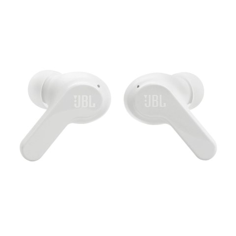 Słuchawki JBL Wave Beam bezprzewodowe dokanałowe Bluetooth 5.2 IP54 IPX2 - białe Słuchawki JBL Wave Beam bezprzewodowe dokanałowe Bluetooth 5.2 IP54 IPX2 - białe