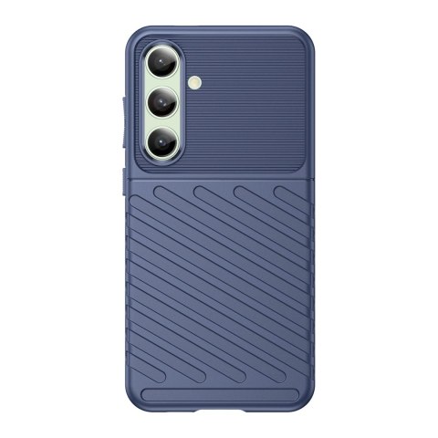 Thunder Case etui do Samsung Galaxy S24 FE silikonowy pancerny pokrowiec - niebieskie