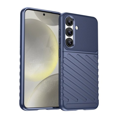 Thunder Case etui do Samsung Galaxy S25 silikonowy pancerny pokrowiec - niebieski
