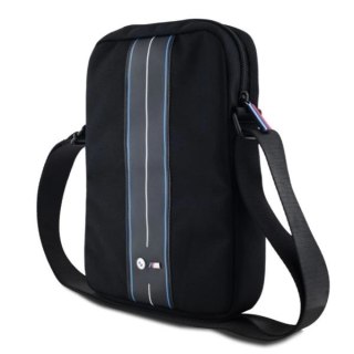 Torba na tableta BMW Nylon Blue Stripe 10" - czarna