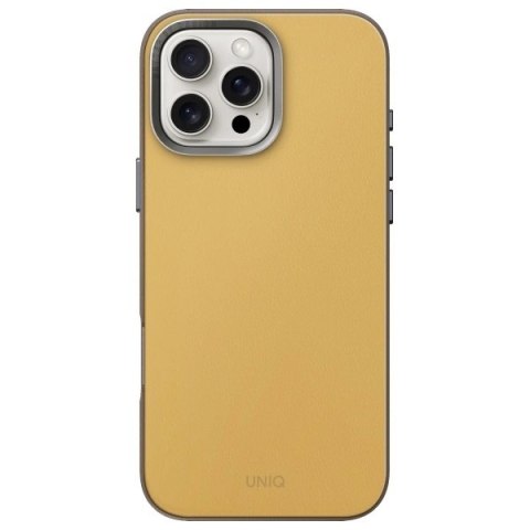 UNIQ etui Lyden DS iPhone 16 Pro Max 6.9" Magclick Charging żółto-szary/yellow-grey UNIQ etui Lyden DS iPhone 16 Pro Max 6.9" Magclick Charging żółto-szary/yellow-grey