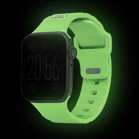 UNIQ pasek Stride SE Apple Watch 49/46/45/44mm FKM Rubber Strap lume