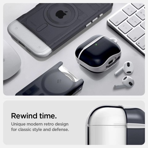 Etui Spigen Classic C1 na AirPods 4 - grafitowe