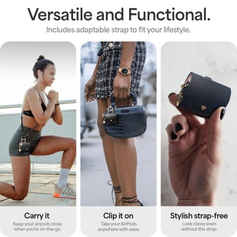 Etui Spigen Cyrill Mini Bag na AirPods 4 - czarny